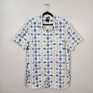 THE NORTH FACE | Baytrail Pattern Button-Down Short Sleeve Shirt Size XXL NWOT